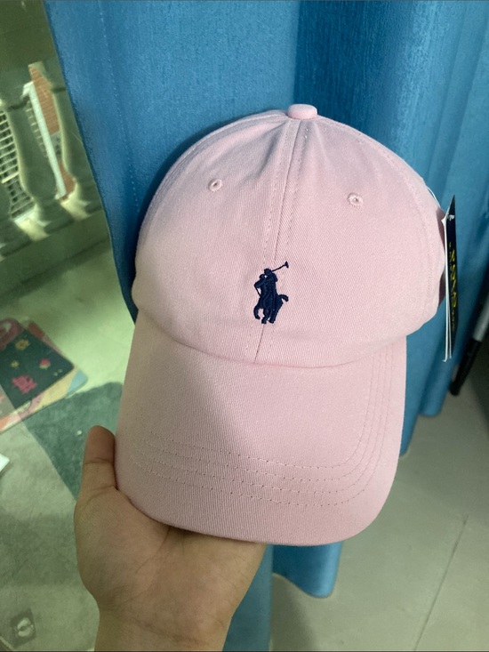 Ralph Lauren Accessories - Ralph Lauren Pink Polo Pony Baseball Cap